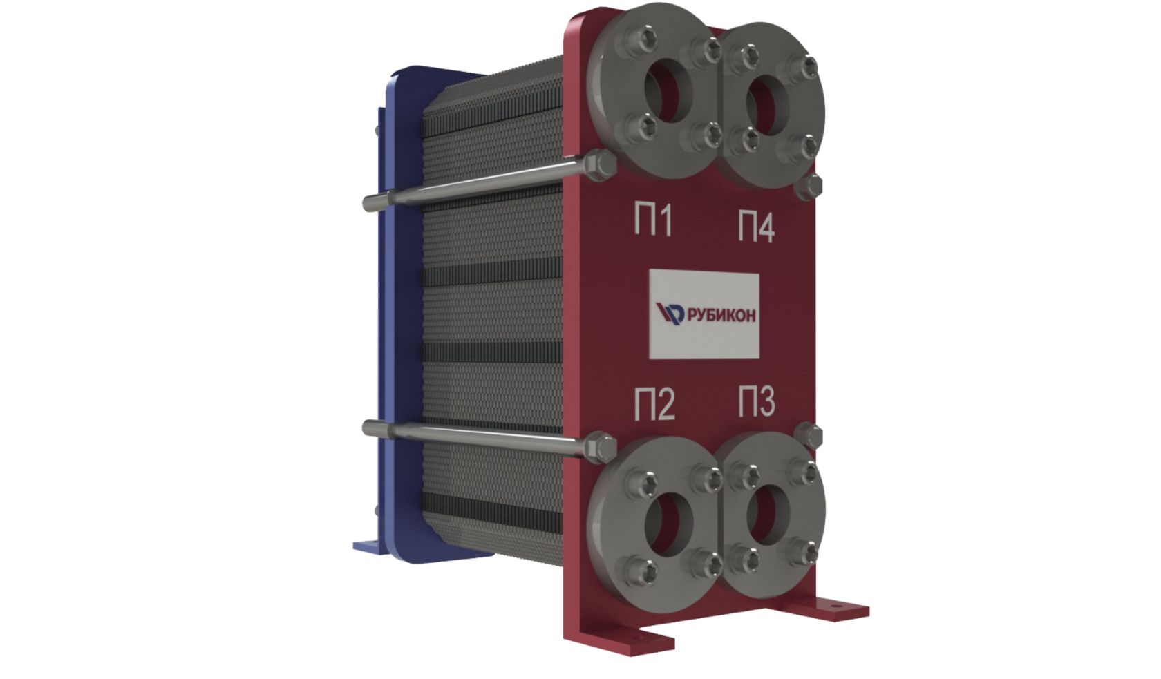 Пластинчатый теплообменник ПТО Рубикон